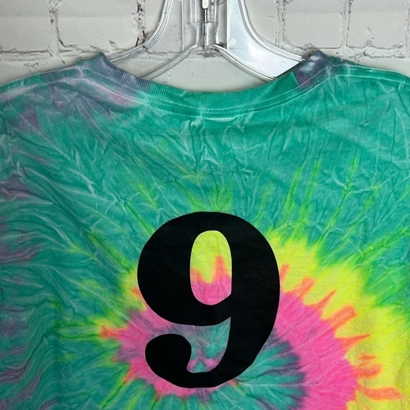 Birthday Girl Age 9 Tie Dye Tee - Picture 8 of 13